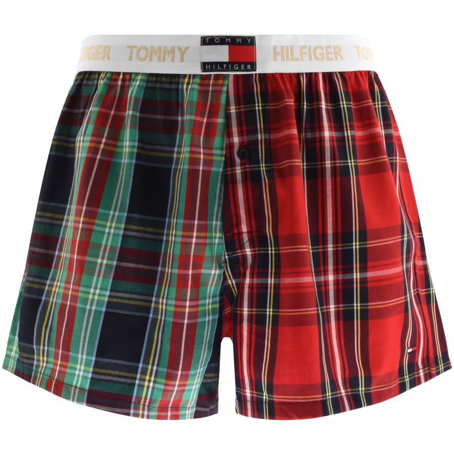 Alternative Image for ProductTommy Hilfiger Underwear Check Boxer Shorts Red1